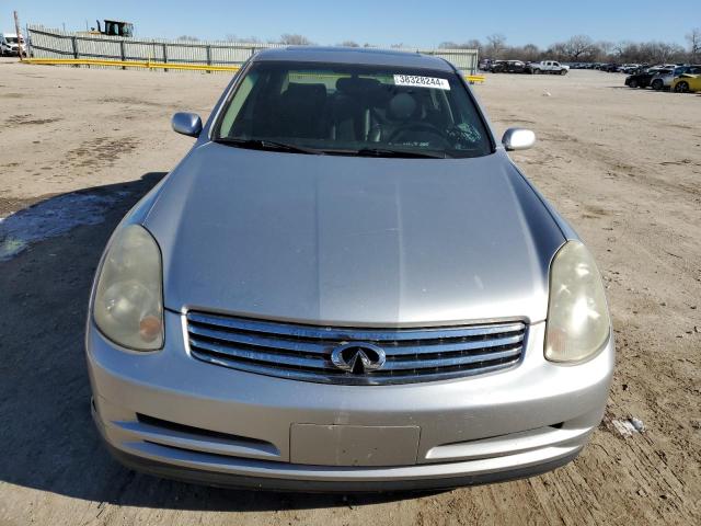 JNKCV51E44M607229 - 2004 INFINITI G35 SILVER photo 5