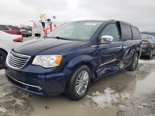 2C4RC1CG8DR767961 - 2013 CHRYSLER TOWN & COU TOURING L BLUE photo 1