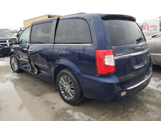 2C4RC1CG8DR767961 - 2013 CHRYSLER TOWN & COU TOURING L BLUE photo 2