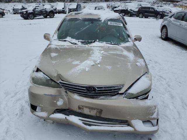 4T1BF30K75U611486 - 2005 TOYOTA CAMRY LE TAN photo 5