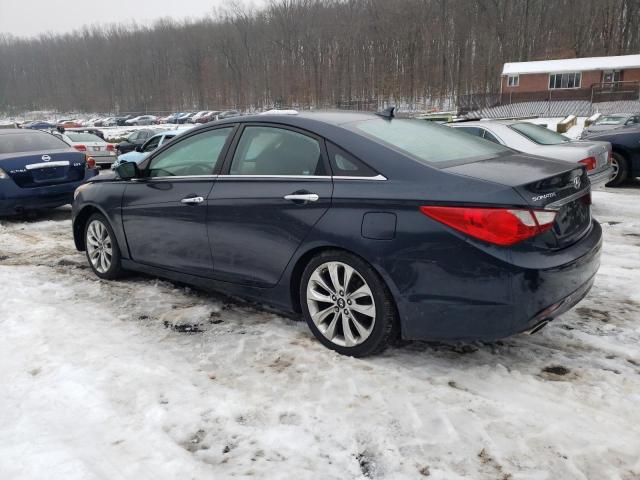 5NPEC4AC0BH144697 - 2011 HYUNDAI SONATA SE BLUE photo 2