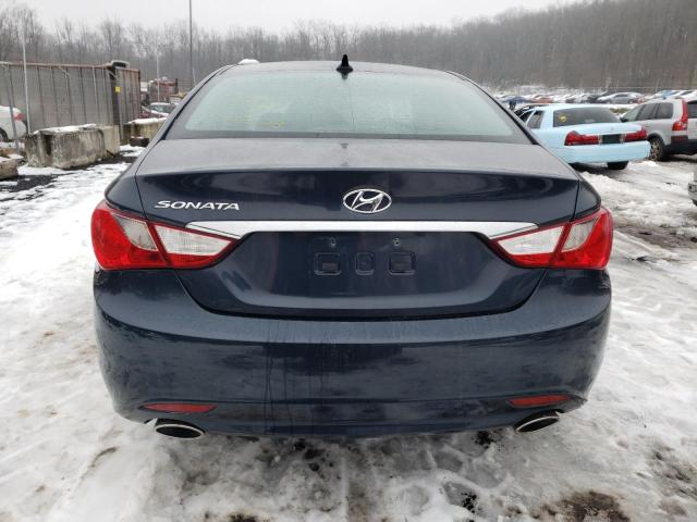 5NPEC4AC0BH144697 - 2011 HYUNDAI SONATA SE BLUE photo 6