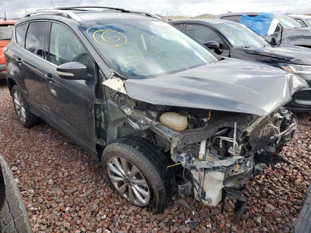 1FMCU9J90HUB53206 - 2017 FORD ESCAPE TITANIUM GRAY photo 4