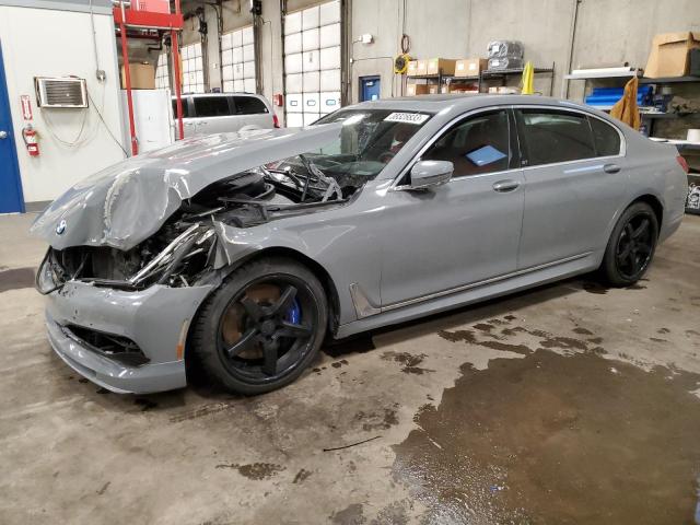 WBA7F2C18KB242388 - 2019 BMW ALPINA B7 GRAY photo 1