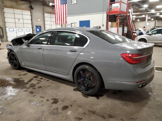 WBA7F2C18KB242388 - 2019 BMW ALPINA B7 GRAY photo 2