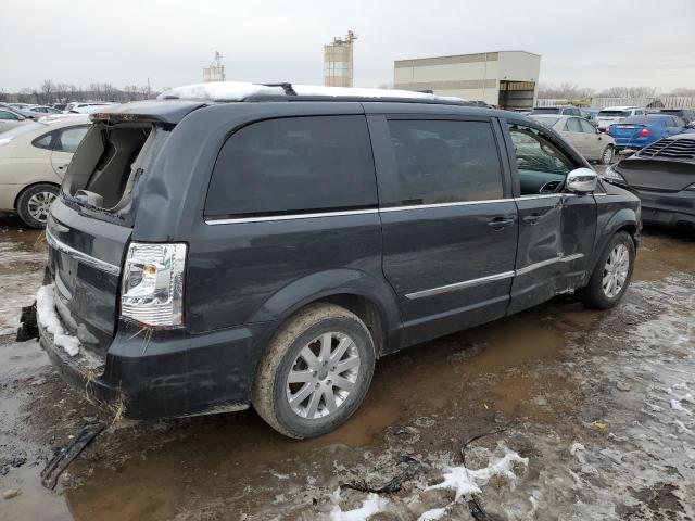 2A4RR8DG9BR764399 - 2011 CHRYSLER TOWN & COU TOURING L CHARCOAL photo 3