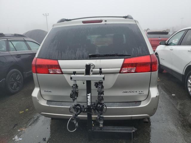 5TDBA23CX5S053882 - 2005 TOYOTA SIENNA LE SILVER photo 6