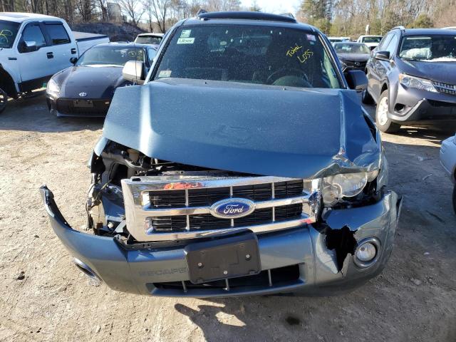 1FMCU9D71BKC15662 - 2011 FORD ESCAPE XLT BLUE photo 5