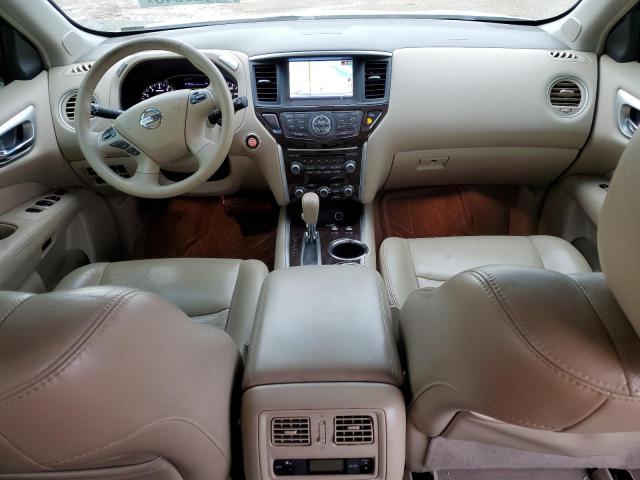 5N1AR2MNXDC658159 - 2013 NISSAN PATHFINDER S WHITE photo 8