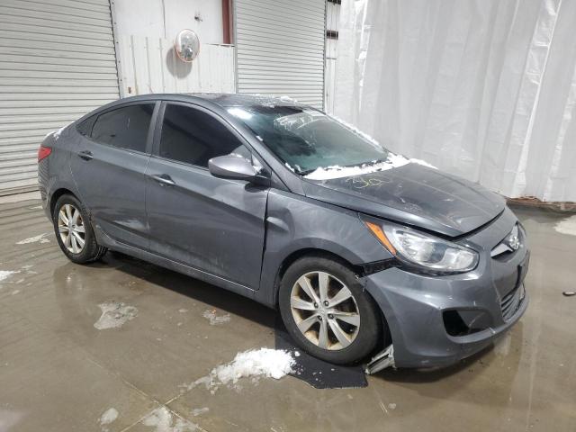 KMHCU4AE4CU129399 - 2012 HYUNDAI ACCENT GLS CHARCOAL photo 4