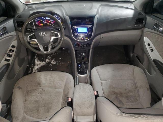 KMHCU4AE4CU129399 - 2012 HYUNDAI ACCENT GLS CHARCOAL photo 8