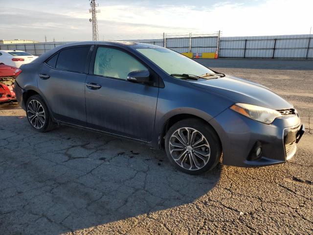 5YFBURHE6EP091581 - 2014 TOYOTA COROLLA L GRAY photo 4