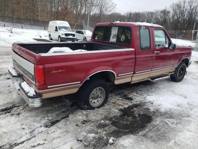 1FTEX14N8SKA64954 - 1995 FORD F150 BURGUNDY photo 3