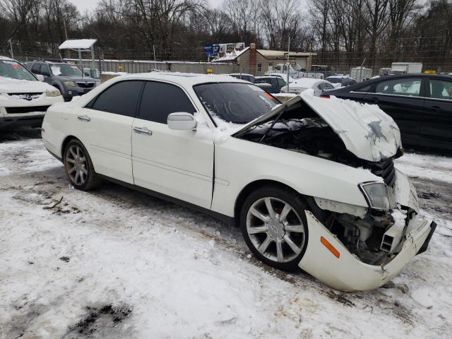 JNKAY41E23M003864 - 2003 INFINITI M45 WHITE photo 4