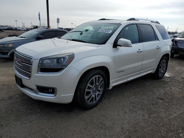 1GKKVTKD9DJ177243 - 2013 GMC ACADIA DENALI WHITE photo 1