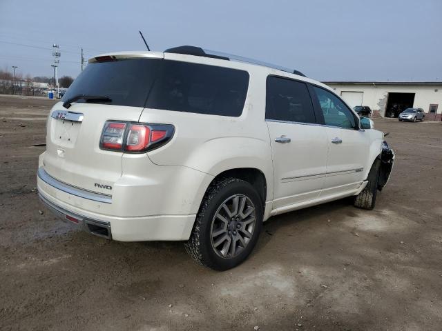 1GKKVTKD9DJ177243 - 2013 GMC ACADIA DENALI WHITE photo 3