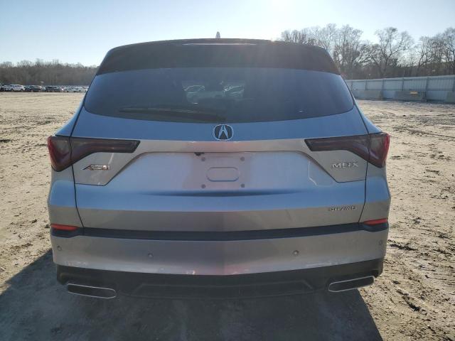 5J8YE1H09PL007781 - 2023 ACURA MDX A-SPEC SILVER photo 6