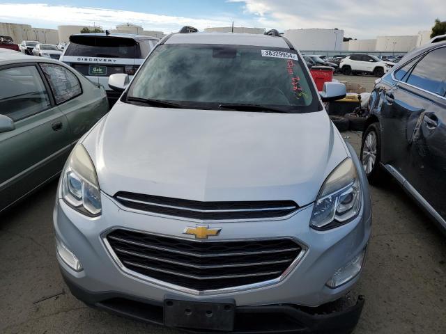 2GNALCEK1G1127028 - 2016 CHEVROLET EQUINOX LT SILVER photo 5