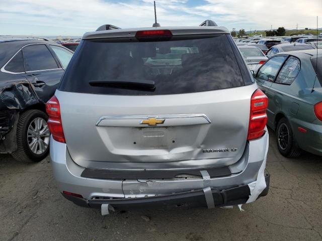 2GNALCEK1G1127028 - 2016 CHEVROLET EQUINOX LT SILVER photo 6