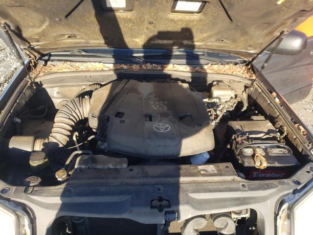 JTEZU14RX50054676 - 2005 TOYOTA 4RUNNER SR5 GRAY photo 12