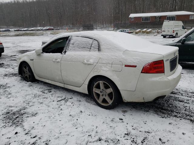 19UUA66255A078755 - 2005 ACURA TL WHITE photo 2