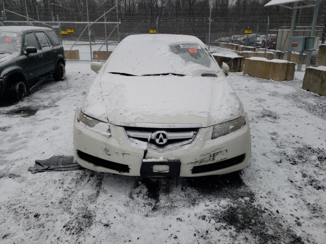 19UUA66255A078755 - 2005 ACURA TL WHITE photo 5