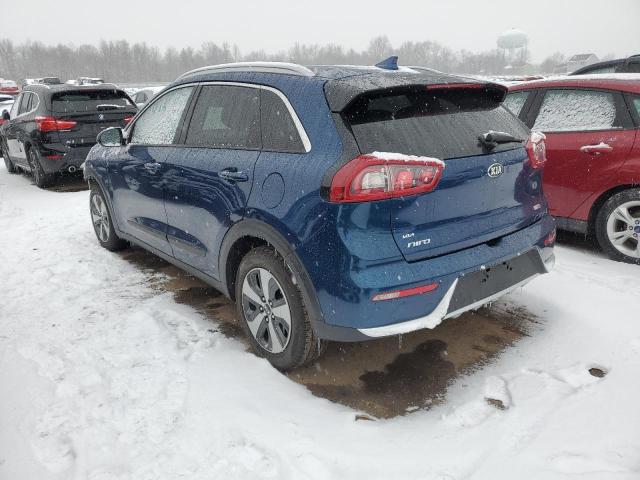 KNDCB3LC2H5048662 - 2017 KIA NIRO FE TEAL photo 2