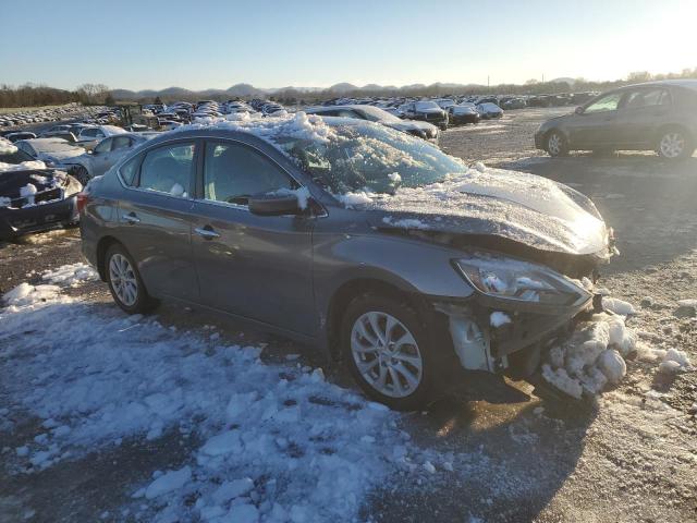 3N1AB7AP3KY402609 - 2019 NISSAN SENTRA S GRAY photo 4