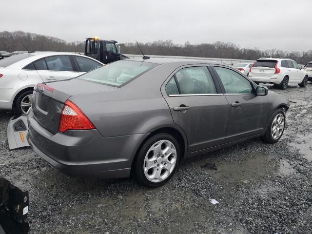 3FAHP0HA3BR192146 - 2011 FORD FUSION SE GRAY photo 3