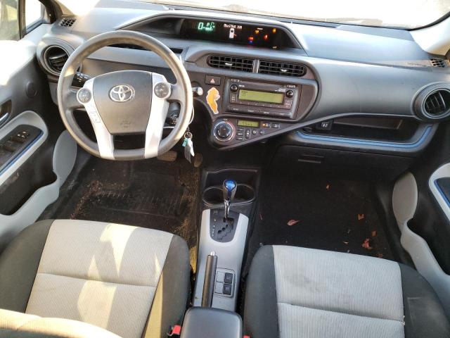 JTDKDTB33D1540836 - 2013 TOYOTA PRIUS C SILVER photo 8