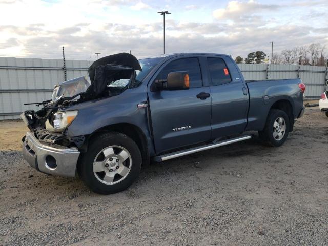 5TFRV54177X020515 - 2007 TOYOTA TUNDRA DOUBLE CAB SR5 BLUE photo 1