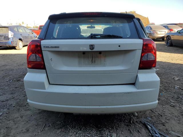 1B3HB28B08D679630 - 2008 DODGE CALIBER WHITE photo 6