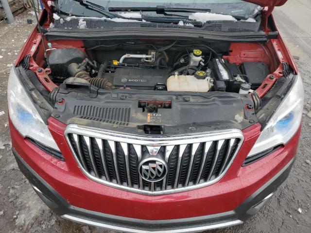 KL4CJGSB5GB597723 - 2016 BUICK ENCORE RED photo 12