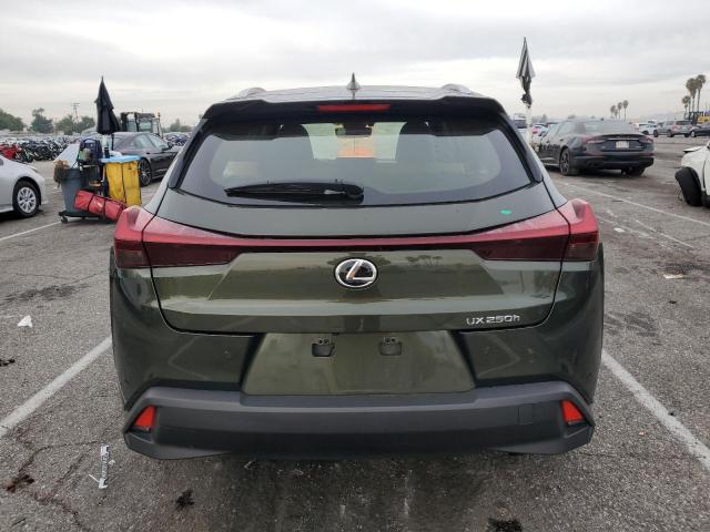 JTHX6JBH7P2147984 - 2023 LEXUS UX 250H BASE GREEN photo 6