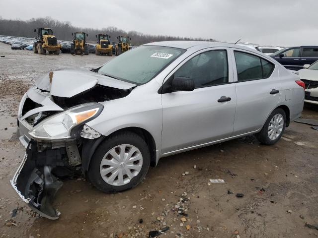 3N1CN7AP2FL803393 - 2015 NISSAN VERSA S SILVER photo 1