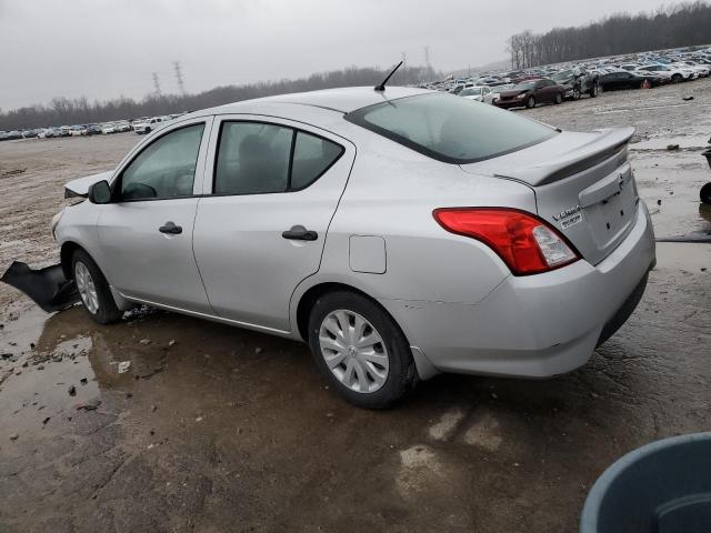 3N1CN7AP2FL803393 - 2015 NISSAN VERSA S SILVER photo 2