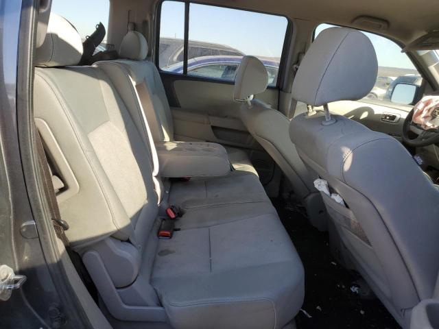 5FNYF3H27AB006602 - 2010 HONDA PILOT LX GRAY photo 10