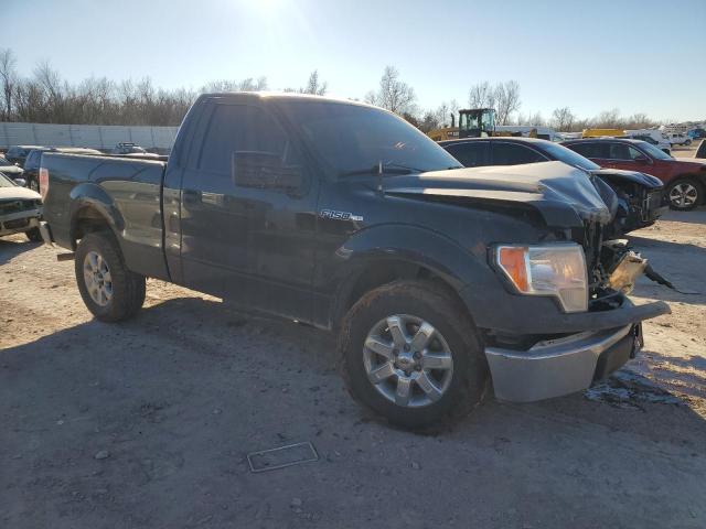 1FTMF1CM4DFC79301 - 2013 FORD F150 BLACK photo 4