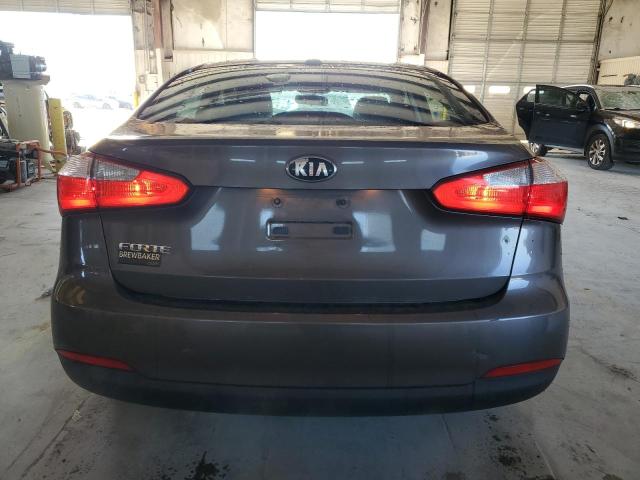 KNAFX4A63E5181439 - 2014 KIA FORTE LX GRAY photo 6