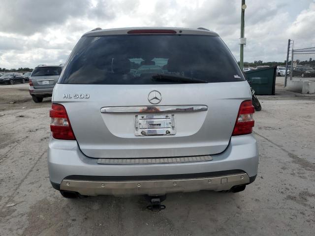 4JGBB75E36A061678 - 2006 MERCEDES-BENZ ML 500 SILVER photo 6