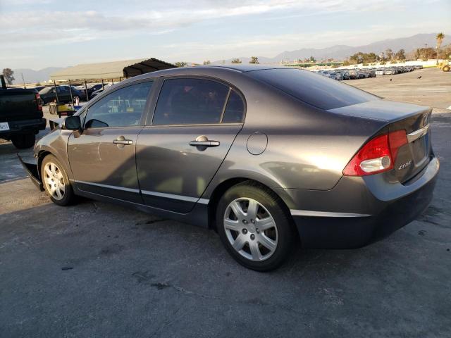 2HGFA1F59AH325695 - 2010 HONDA CIVIC LX GRAY photo 2