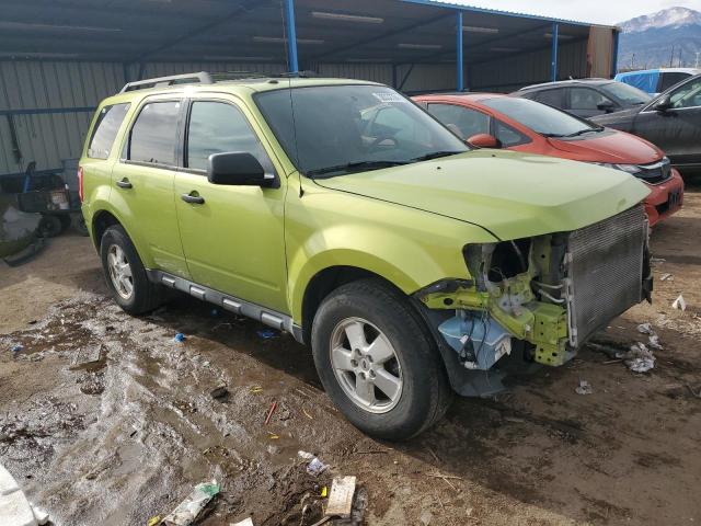 1FMCU9D76CKA72242 - 2012 FORD ESCAPE XLT GREEN photo 4