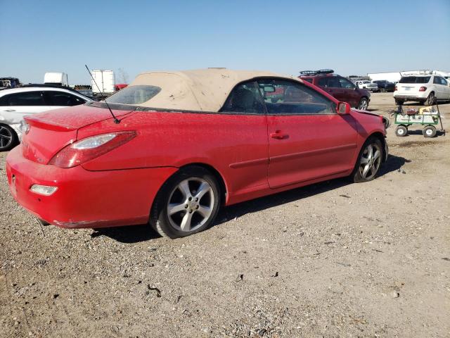 4T1FA38PX7U109655 - 2007 TOYOTA CAMRY SOLA SE RED photo 3