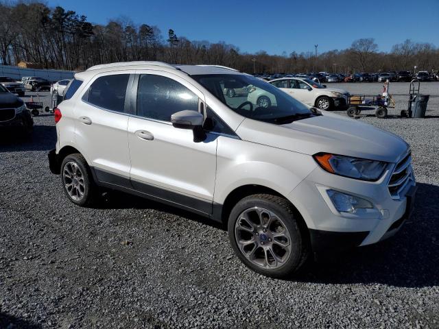 MAJ6P1WL7JC200487 - 2018 FORD ECOSPORT TITANIUM WHITE photo 4