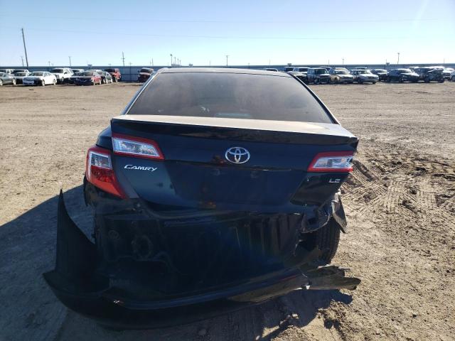 4T4BF1FKXCR185484 - 2012 TOYOTA CAMRY BASE BLACK photo 6