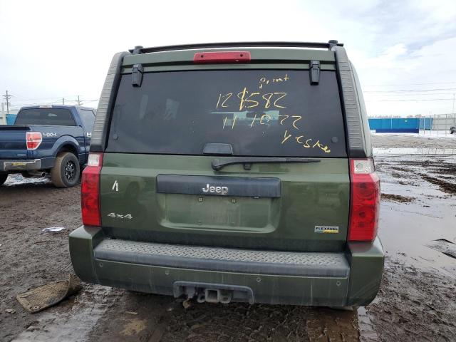 1J8HG48N88C230541 - 2008 JEEP COMMANDER SPORT Կանաչ լուսանկար 6