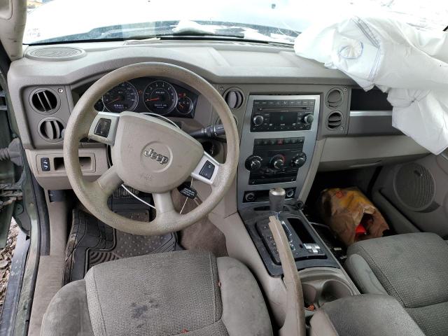 1J8HG48N88C230541 - 2008 JEEP COMMANDER SPORT Կանաչ լուսանկար 8