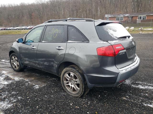 2HNYD28497H552168 - 2007 ACURA MDX TECHNOLOGY GRAY photo 2