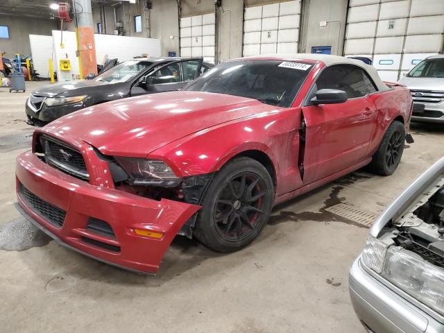1ZVBP8EM4D5277996 - 2013 FORD MUSTANG RED photo 1