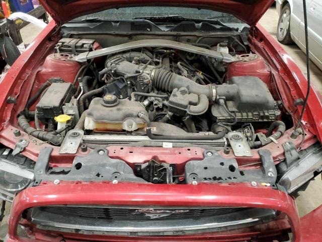 1ZVBP8EM4D5277996 - 2013 FORD MUSTANG RED photo 11